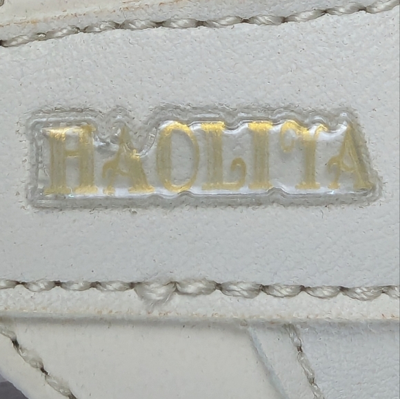 Haolira Size 40 Cream Flip Flops With Studs - Picture 7 of 13